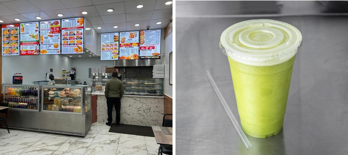 Kennedy Fried Chicken Pizza Juice & Smoothies Menu