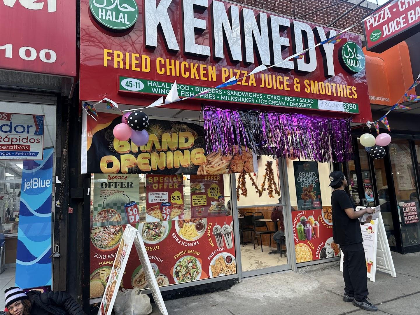 Kennedy Fried Chicken Pizza Juice & Smoothies