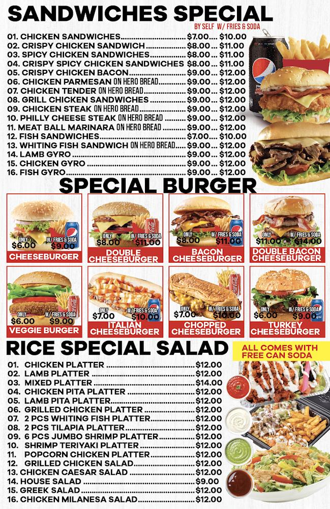 Kennedy Fried Chicken Pizza Juice & Smoothies Menu image 2