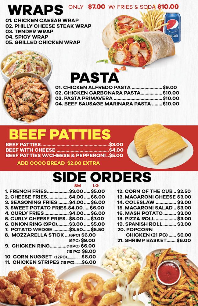 Kennedy Fried Chicken Pizza Juice & Smoothies Menu image 4